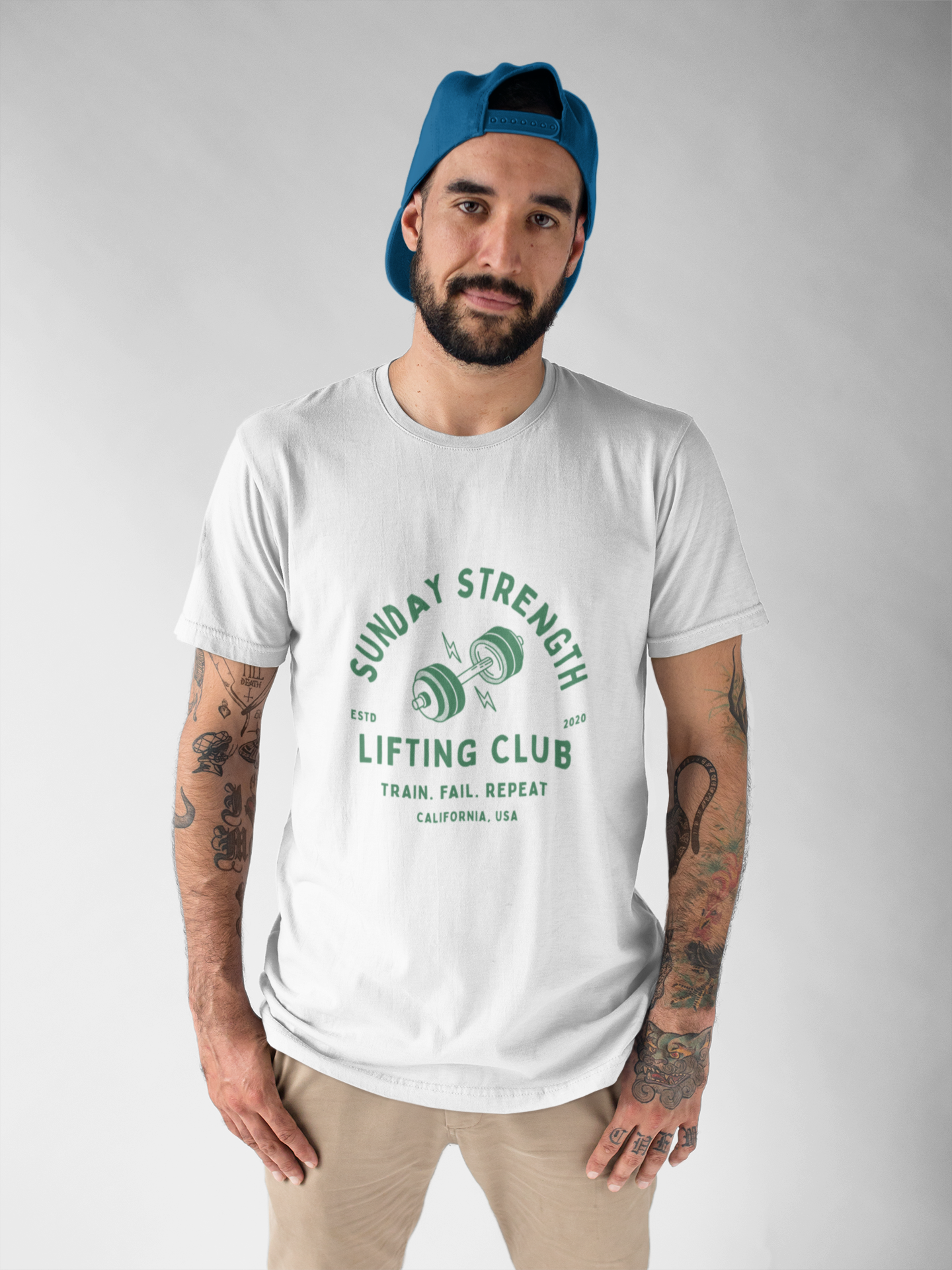 White Graphic Tee