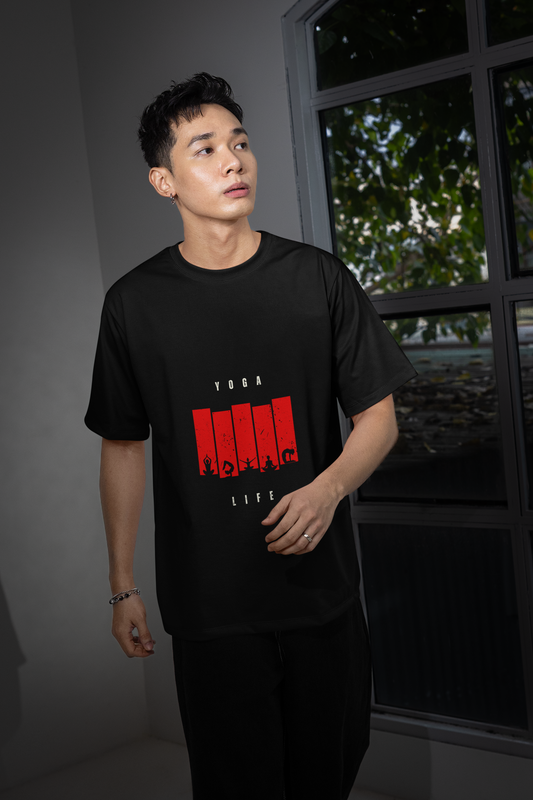 Black Typography Tee