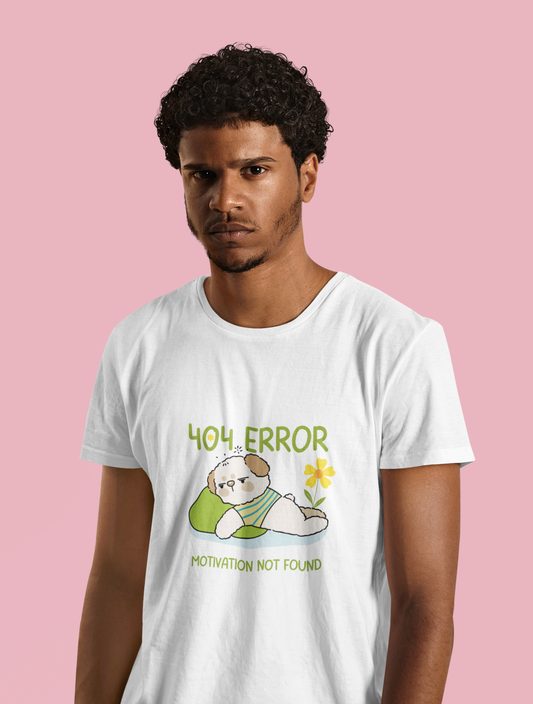 White Typography Tee