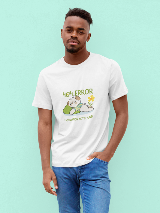 White Typography Tee