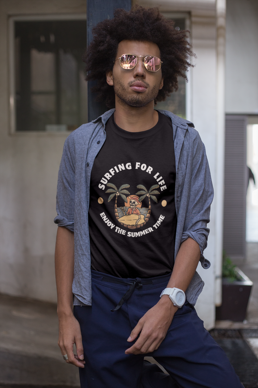 Black Graphic Tee