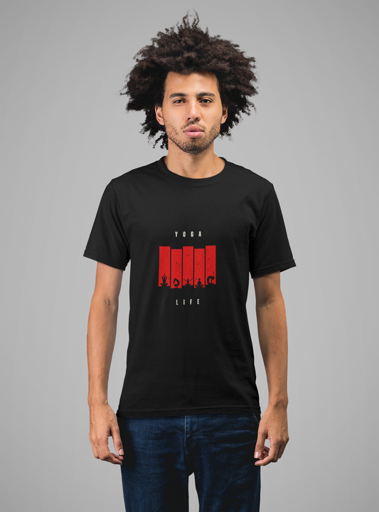 Black Typography Tee