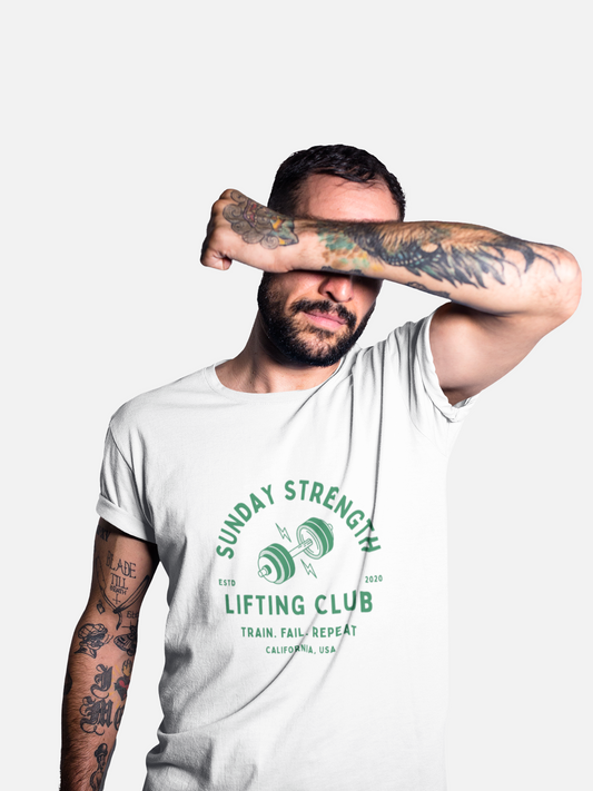White Graphic Tee